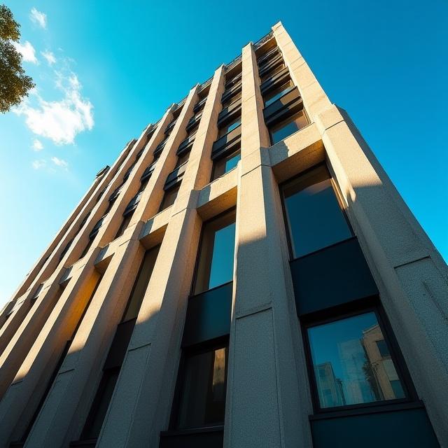 Archos Cosmos Hotel exterior New York brutalist architecture